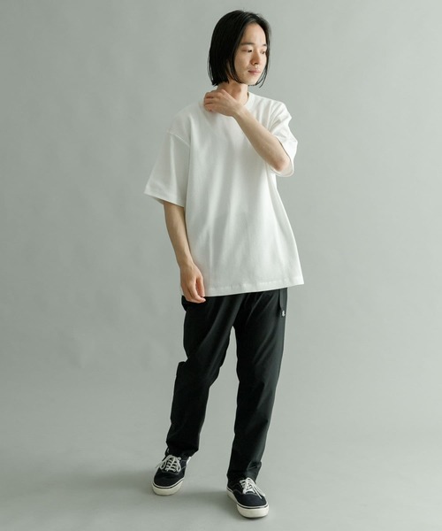 URBAN RESEARCH(アーバンリサーチ)の「『Sサイズ/XLサイズあり』『UR TECH』ワッフルTシャツ(Tシャツ/カットソー・メンズ・ブラック/ネイビー/オリーブ/オレンジ/ホワイト・SMALL/MEDIUM/LARGE/X-LARGE)」の9枚目の写真