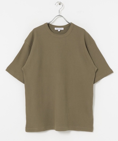 URBAN RESEARCH(アーバンリサーチ)の「『Sサイズ/XLサイズあり』『UR TECH』ワッフルTシャツ(Tシャツ/カットソー・メンズ・ブラック/ネイビー/オリーブ/オレンジ/ホワイト・SMALL/MEDIUM/LARGE/X-LARGE)」の21枚目の写真