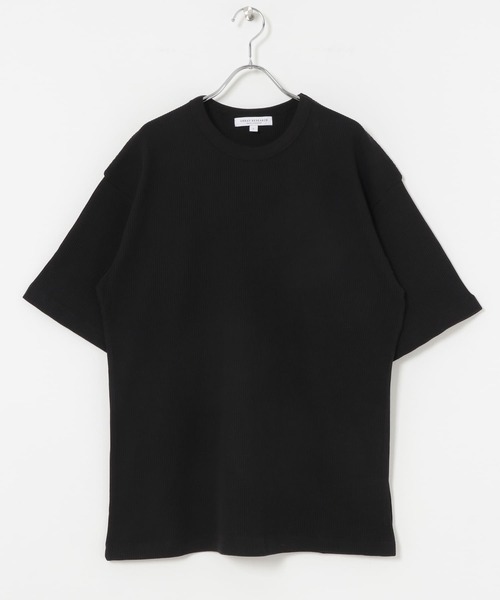 URBAN RESEARCH(アーバンリサーチ)の「『Sサイズ/XLサイズあり』『UR TECH』ワッフルTシャツ(Tシャツ/カットソー・メンズ・ブラック/ネイビー/オリーブ/オレンジ/ホワイト・SMALL/MEDIUM/LARGE/X-LARGE)」の19枚目の写真