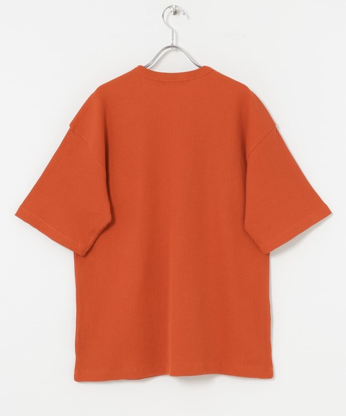 URBAN RESEARCH(アーバンリサーチ)の「『Sサイズ/XLサイズあり』『UR TECH』ワッフルTシャツ(Tシャツ/カットソー・メンズ・ブラック/ネイビー/オリーブ/オレンジ/ホワイト・SMALL/MEDIUM/LARGE/X-LARGE)」の17枚目の写真