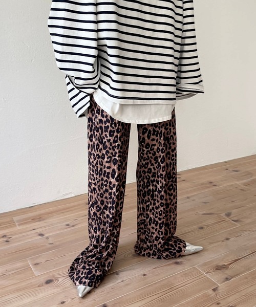 パンツ leo フォックスヘッド パッチ レギュラー ジョグ パンツ | Maison
