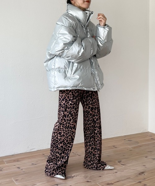 wee9s(ウィークス)の「SHOUBU PANTS / レオパード勝負パンツ(スウェットパンツ・レディース・レオパード/グレー・FREE)」の16枚目の写真