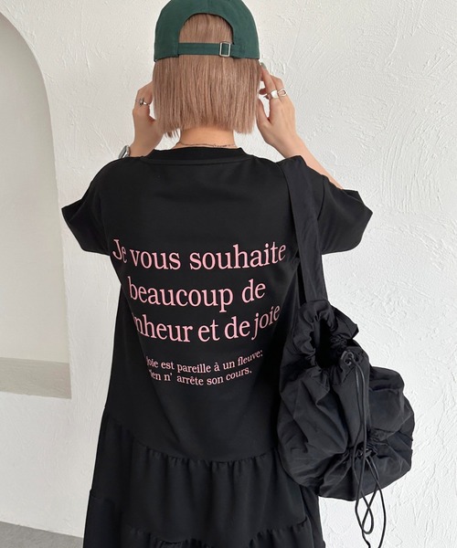 ティアードTシャツワンピース【ZOZOTOWN限定アイテム