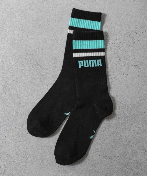 PUMA（プーマ）の「【PUMA】2ライン ソックス（同色2足セット