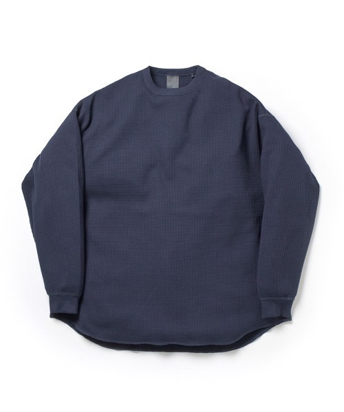 DAIWA PIER39（ダイワピア39）の「DAIWA PIER39 TECH THERMAL CREW L/S ダイワ ピア39（その他トップス・メンズ・グレー/ネイビー/ホワイト・LARGE/MEDIUM/SMALL）」の3枚目の写真