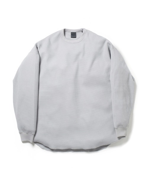 DAIWA PIER39（ダイワピア39）の「DAIWA PIER39 TECH THERMAL CREW L/S ダイワ ピア39（その他トップス・メンズ・グレー/ネイビー/ホワイト・LARGE/MEDIUM/SMALL）」の2枚目の写真