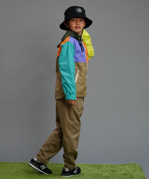 THE NORTH FACE（ザノースフェイス）の「THE NORTH FACE/ザ・ノース・フェイス GRAND COMPACT JK ジャケット 軽量 アウトドア 撥水 NPJ72312（ナイロンジャケット・キッズ・マルチ/カラフル・140cm/110cm/120cm/130cm/150cm/100cm）」の13枚目の写真
