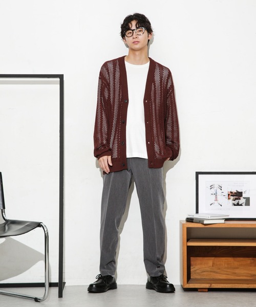 NANO universe（ナノユニバース）の「ALWAYS EASY ワンタックスラックス（スラックス・メンズ・チャコール/ブラック/ベージュ・S/L/XL/M）」の15枚目の写真