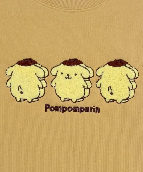 sanrio（サンリオ）の「【Sanrio/サンリオ】裏起毛サガラ刺繍トレーナー（スウェット・レディース・イエロー/ブルー/オートミール/ブラック・M/L）」の8枚目の写真