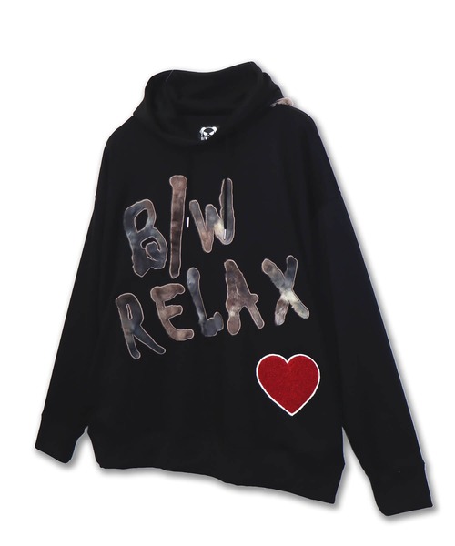 PANDIESTA（パンディエスタ）の「B/W-PDJ RELAX  / ファーアップリケルーズパーカー(M2)（パーカー・メンズ・ホワイト/ブラック・L/M/XL）」の6枚目の写真