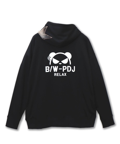 PANDIESTA（パンディエスタ）の「B/W-PDJ RELAX  / ファーアップリケルーズパーカー(M2)（パーカー・メンズ・ホワイト/ブラック・L/M/XL）」の11枚目の写真