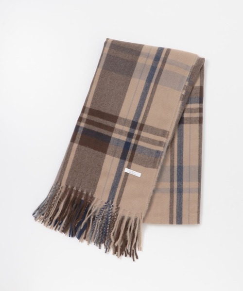 ITEMS URBANRESEARCH（アイテムズ アーバンリサーチ）の「チェックストール（マフラー・レディース・グリーン/パープル/レッド/ネイビー/ブルー・-）」の14枚目の写真