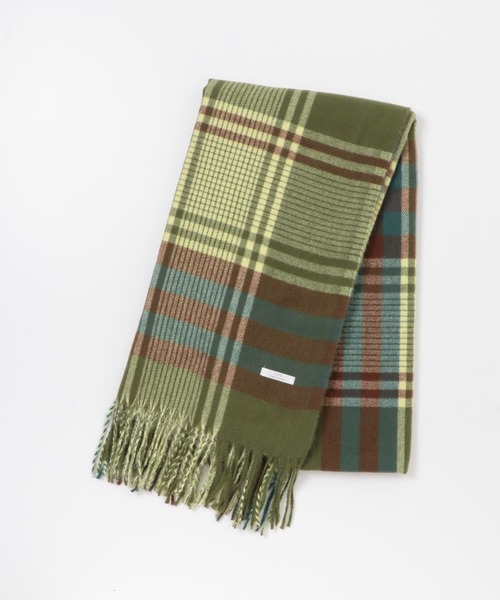 ITEMS URBANRESEARCH（アイテムズ アーバンリサーチ）の「チェックストール（マフラー・レディース・グリーン/パープル/レッド/ネイビー/ブルー・-）」の15枚目の写真