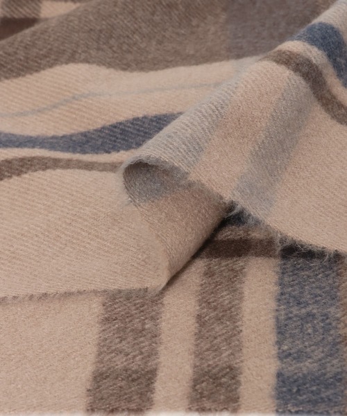 ITEMS URBANRESEARCH（アイテムズ アーバンリサーチ）の「チェックストール（マフラー・レディース・グリーン/パープル/レッド/ネイビー/ブルー・-）」の21枚目の写真