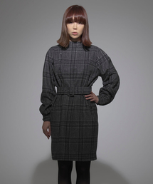 CAROLINA GLASER | CAROLINA GLASER / チェックベルト ワンピース(ワンピース)