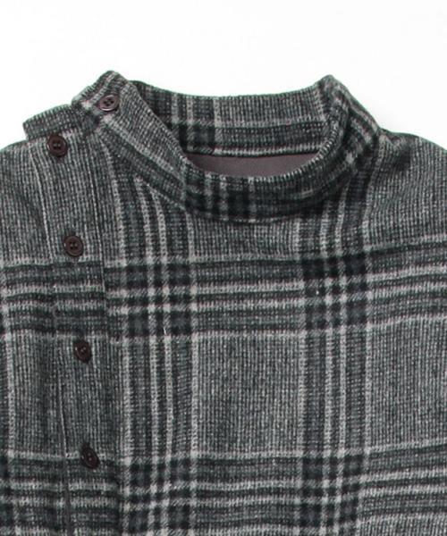 CAROLINA GLASER（カロリナ グレイサー）の「CAROLINA GLASER / チェックベルト ワンピース（ワンピース・レディース・グレー・ONE SIZE）」の16枚目の写真