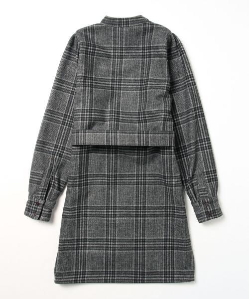 CAROLINA GLASER（カロリナ グレイサー）の「CAROLINA GLASER / チェックベルト ワンピース（ワンピース・レディース・グレー・ONE SIZE）」の14枚目の写真