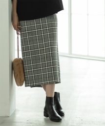 OPAQUE.CLIP | カルゼチェックタイトスカート(スカート)
