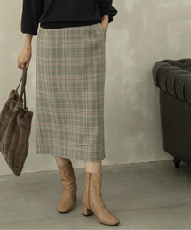 OPAQUE.CLIP | カルゼチェックタイトスカート(スカート)