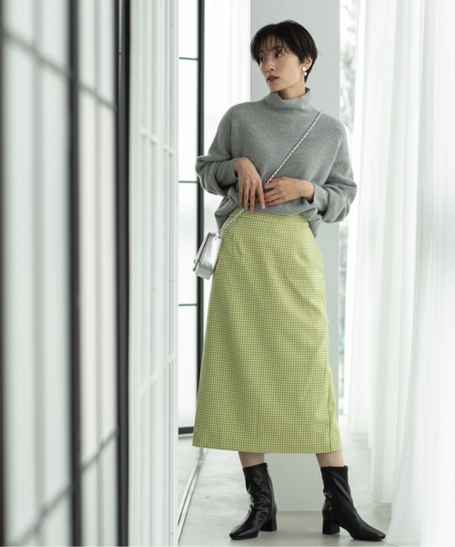 OPAQUE.CLIP（オペークドットクリップ）の「◇チェックタイトスカート