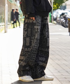 KIDILL/キディル】Patch Katana Wide Pants KIDILL × EDWIN