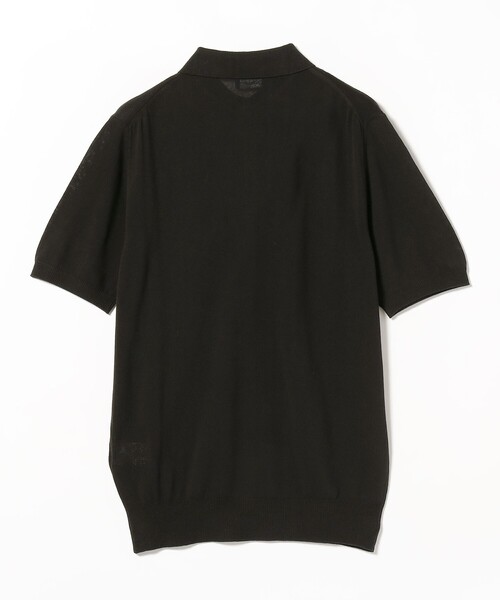 MORGANO × BEAMS F / 別注 コットン ショートスリーブ ニット ポロシャツ