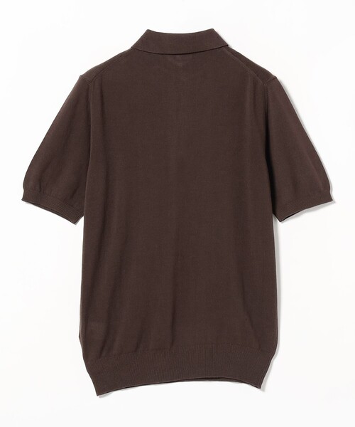 MORGANO × BEAMS F / 別注 コットン ショートスリーブ ニット ポロシャツ