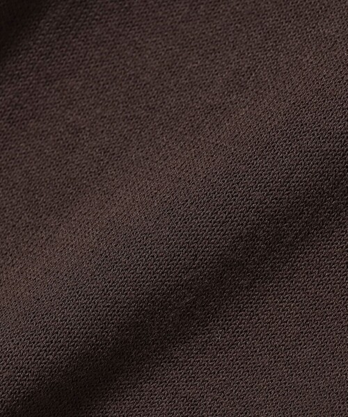 BEAMS F(ビームスエフ)の「MORGANO × BEAMS F / 別注 コットン ショートスリーブ ニット ポロシャツ(ポロシャツ・メンズ・ダークブラウン/ブラック/ネイビー・46/50/52/48)」の12枚目の写真