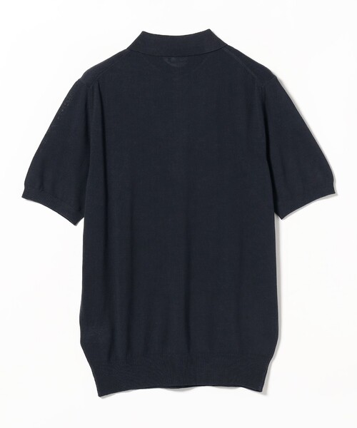 MORGANO × BEAMS F / 別注 コットン ショートスリーブ ニット ポロシャツ