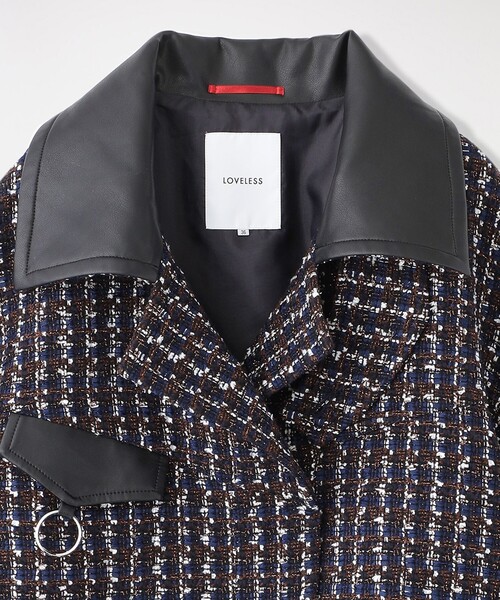 【セール】ショートトレンチブルゾン(ブルゾン)|LOVELESS(ラブレス) 【セール】ショートトレンチブルゾン(ブルゾン)|LOVELESS(ラブレス)