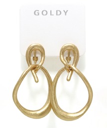 【GOLDY】メタル ツイスト フープ イヤリング 2220502 / CS-2311