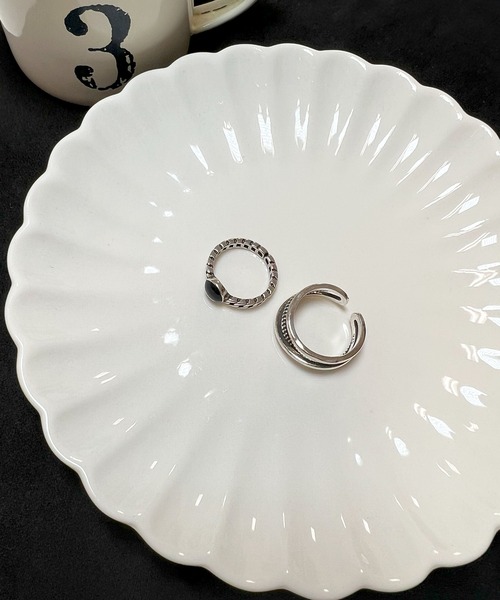 DiamondHearts(ダイヤモンドハーツ)の「2セットリング マルチデザイン(リング・レディース・シルバー・FREE)」の8枚目の写真