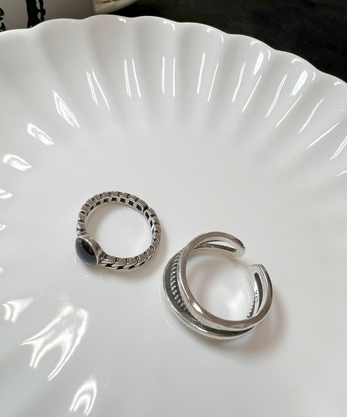 DiamondHearts(ダイヤモンドハーツ)の「2セットリング マルチデザイン(リング・レディース・シルバー・FREE)」の9枚目の写真