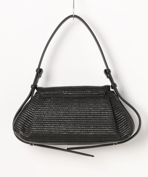 LE VERNIS（ル・ベルニ）の「FOSSETE BAG（ショルダーバッグ・レディース・ブラック/ベージュ・ONE SIZE）」の3枚目の写真