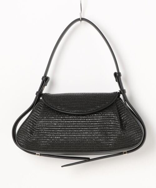 LE VERNIS（ル・ベルニ）の「FOSSETE BAG（ショルダーバッグ・レディース・ブラック/ベージュ・ONE SIZE）」の7枚目の写真