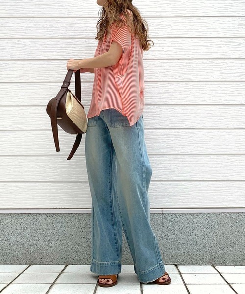 LE VERNIS（ル・ベルニ）の「FOSSETE BAG（ショルダーバッグ・レディース・ブラック/ベージュ・ONE SIZE）」の18枚目の写真