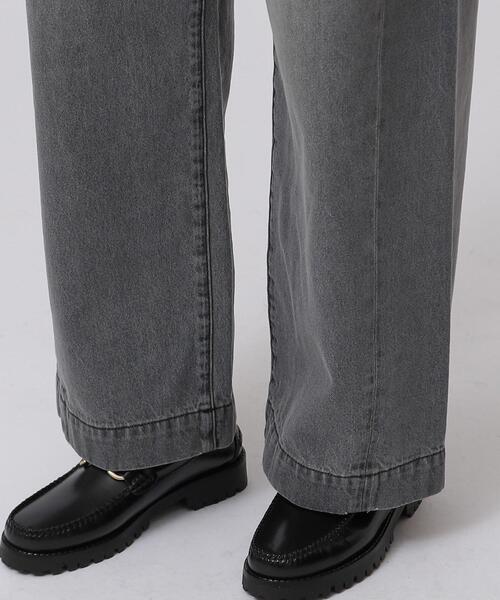 GALLEST（ギャレスト）の「ワイドデニムパンツ（デニムパンツ・レディース・アイボリー/ライトブルー/グレー・40/38/36）」の21枚目の写真