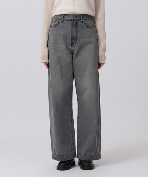 GALLEST（ギャレスト）の「ワイドデニムパンツ（デニムパンツ・レディース・アイボリー/ライトブルー/グレー・40/38/36）」の22枚目の写真