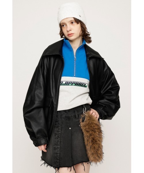 SLY（スライ）の「FAUX FUR CHARM フォー ファー チャーム（チャーム・レディース・マルチ・FREE）」の5枚目の写真