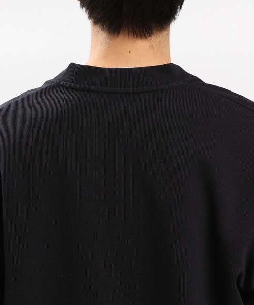 GLOBAL WORK Smile Seed Store（グローバルワーク スマイルシードストア）の「ダブルフェイスボタンレスカーデ/984175（カーディガン/ボレロ・メンズ・ブラック/ネイビー/ベージュ・X-LARGE/MEDIUM/LARGE/SMALL）」の10枚目の写真