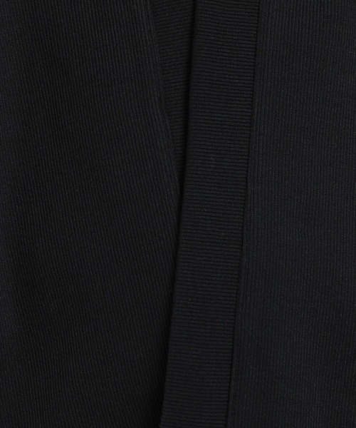 GLOBAL WORK Smile Seed Store（グローバルワーク スマイルシードストア）の「ダブルフェイスボタンレスカーデ/984175（カーディガン/ボレロ・メンズ・ブラック/ネイビー/ベージュ・X-LARGE/MEDIUM/LARGE/SMALL）」の4枚目の写真