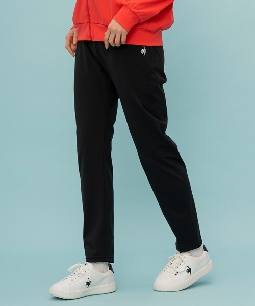 le coq sportif（ルコックスポルティフ）の「ヘランカジャージ エアスタイリッシュパンツ（ルフフォルム）（その他パンツ・レディース・ブラック/ネイビー・S/M/L/XL）」の2枚目の写真