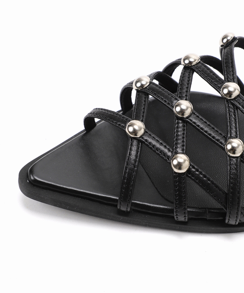 GRISE(グリーズ)の「GRISE EDGEメッシュスタッズミュールサンダル(サンダル・レディース・ブラック系その他/ホワイト/ベージュ・SMALL/MEDIUM/LARGE/X-LARGE)」の16枚目の写真