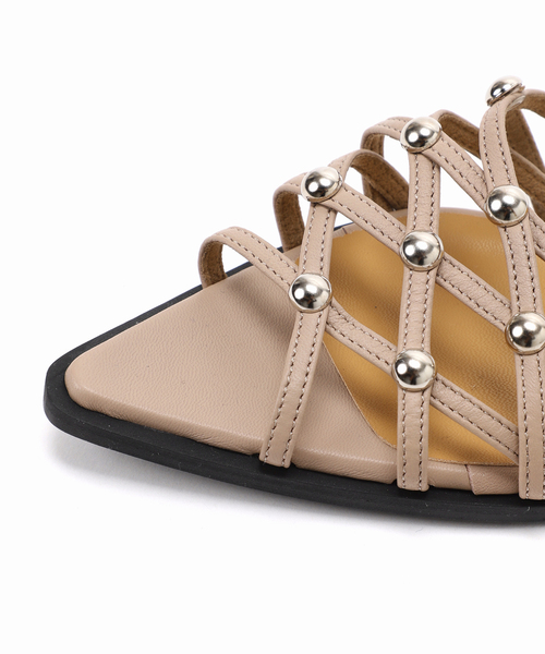 GRISE(グリーズ)の「GRISE EDGEメッシュスタッズミュールサンダル(サンダル・レディース・ブラック系その他/ホワイト/ベージュ・SMALL/MEDIUM/LARGE/X-LARGE)」の14枚目の写真