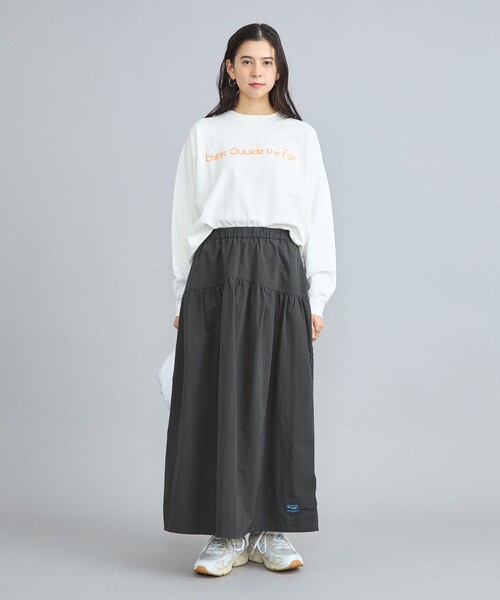 PENNEYS(ぺニーズ)の「PENNEYS(ぺニーズ)別注ナイロンバルーンスカート(スカート・レディース・オフホワイト/ダークグレー・M/L)」の18枚目の写真