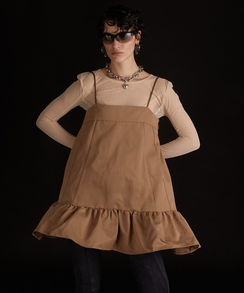 プランクプロジェクト　チュニック レザーコンビチュニック / Leather Combi Tunic（その他トップス