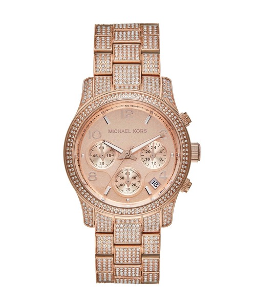 MICHAEL KORS（マイケルコース）の「マイケル・コース 腕時計 レディース アナログ ステンレス MK7481（アナログ腕時計・レディース・ピンクゴールド・FREE）」の9枚目の写真