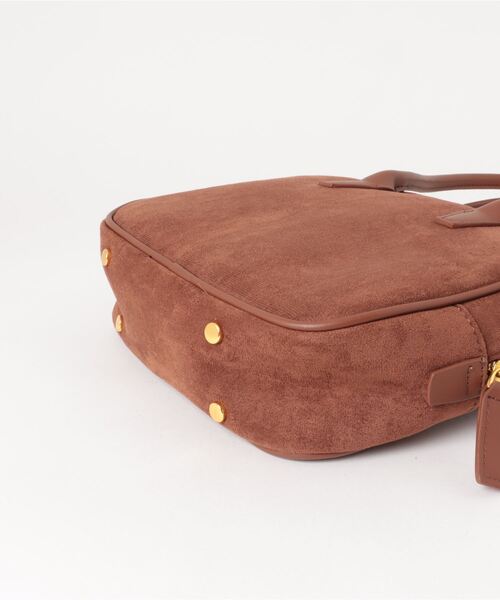 Dhyana.（ディアナドット）の「スクエアボストンバッグ（ボストンバッグ・レディース・ブラウン/ブラック・FREE）」の19枚目の写真