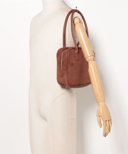 Dhyana.（ディアナドット）の「スクエアボストンバッグ（ボストンバッグ・レディース・ブラウン/ブラック・FREE）」の21枚目の写真