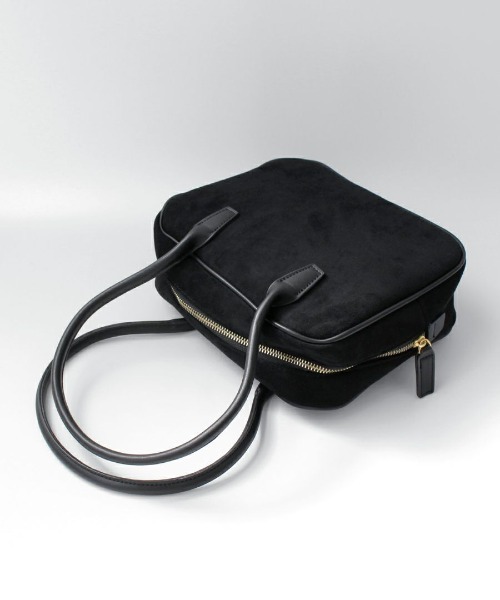 Dhyana.（ディアナドット）の「スクエアボストンバッグ（ボストンバッグ・レディース・ブラウン/ブラック・FREE）」の7枚目の写真